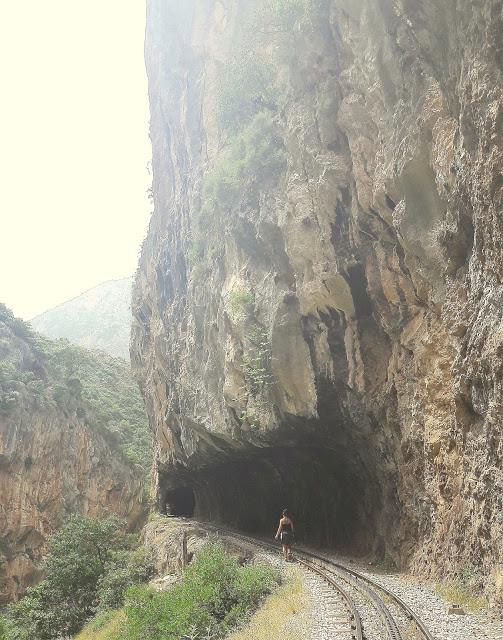 chemin de fer des gorges de Vouraïkos