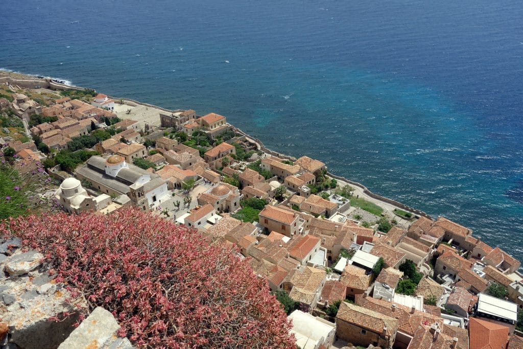 vue sur monemvasia