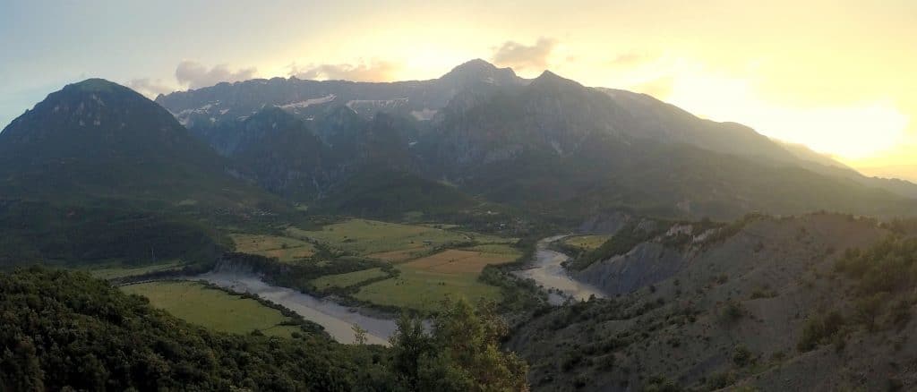 paysage albanais