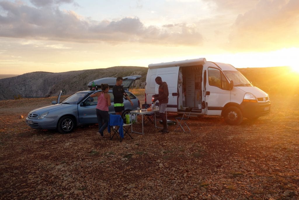 SPOT DE NUIT au Canyon de Zrmanja
