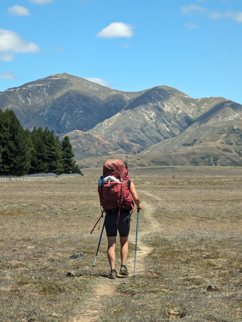 Ahuriri River  te araroa Nouvelle Zélande 