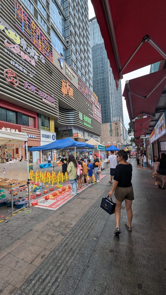 Visiter la Chine, dans les rues de Huaiha 