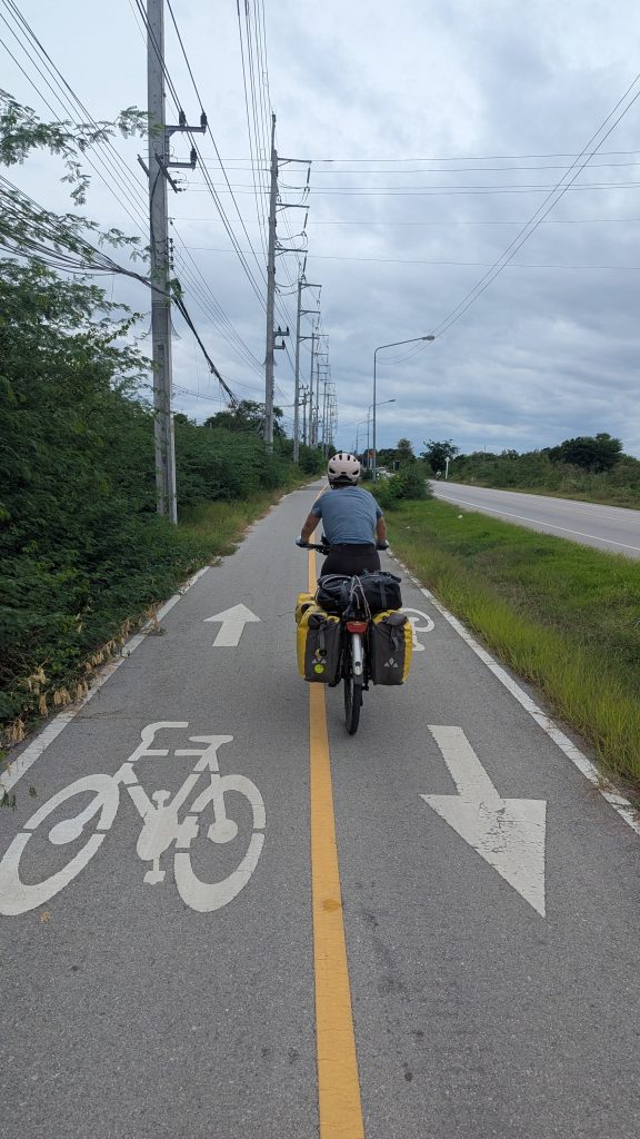 À vélo de Bangkok à la Malaisie : pistes cyclables thaïlandaises