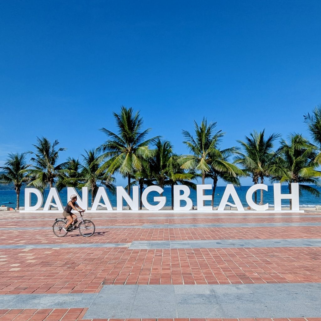 Da Nang Beach à vélo
